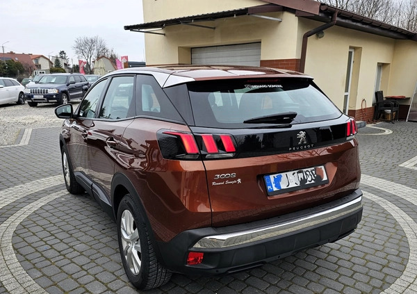 Peugeot 3008 cena 63900 przebieg: 214473, rok produkcji 2017 z Jarosław małe 254